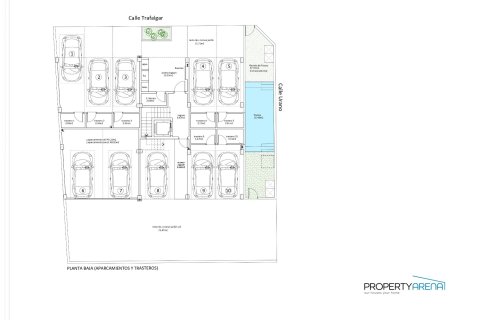 Apartament w Lo Pagan, Murcia, Hiszpania 3 sypialnie, 172 mkw. nr 188956 – zdjęcie 15