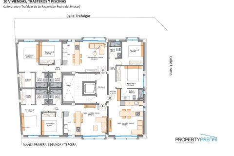 Apartament w Lo Pagan, Murcia, Hiszpania 3 sypialnie, 172 mkw. nr 188956 – zdjęcie 17