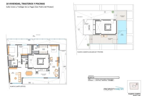 Apartament w Lo Pagan, Murcia, Hiszpania 3 sypialnie, 172 mkw. nr 188956 – zdjęcie 16