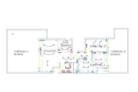 Penthouse w Barcelona, Hiszpania 2 sypialnie, 80 mkw. nr 156813 – zdjęcie 21