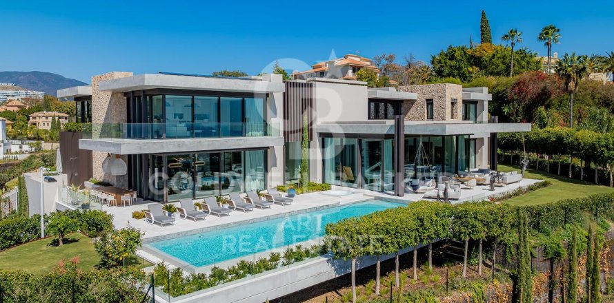 Willa w Benahavis, Malaga, Hiszpania 8 sypialni,  nr 157364