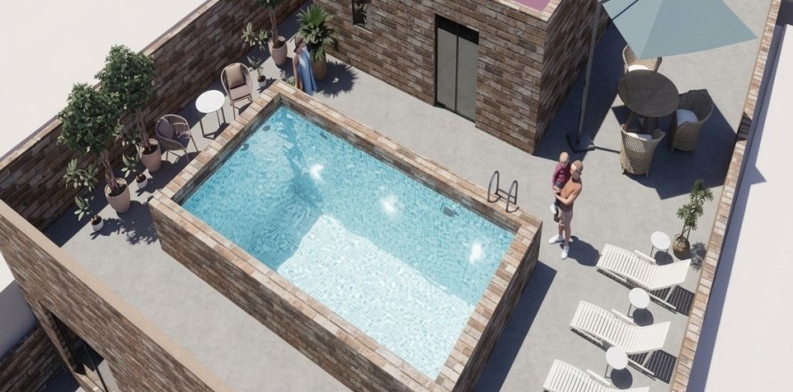 Apartment in Torrevieja, Alicante, Spain 2 bedrooms, 80 sq.m. No. 191015