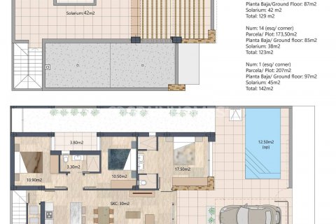 Villa till salu San Fulgencio, Alicante, Spanien 3 sovrum, 97 kvm. Nr. 74741 - foto 2