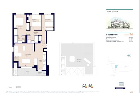 Apartament w Alicante, Hiszpania 3 sypialnie, 105 mkw. nr 149860 – zdjęcie 19