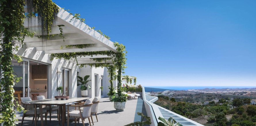 Penthouse w Mijas, Malaga, Hiszpania 3 sypialnie, 109 mkw. nr 169548
