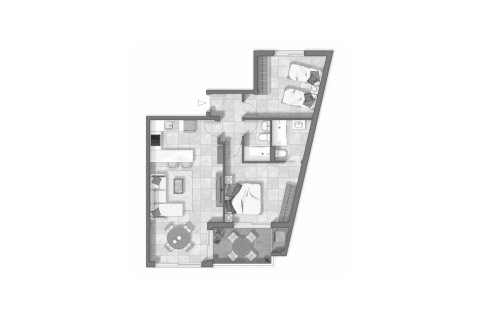 Layout 2 bedrooms, 93.71 sq.m. in OASIS GUARDAMAR in Guardamar del Segura, Spain No. 164808