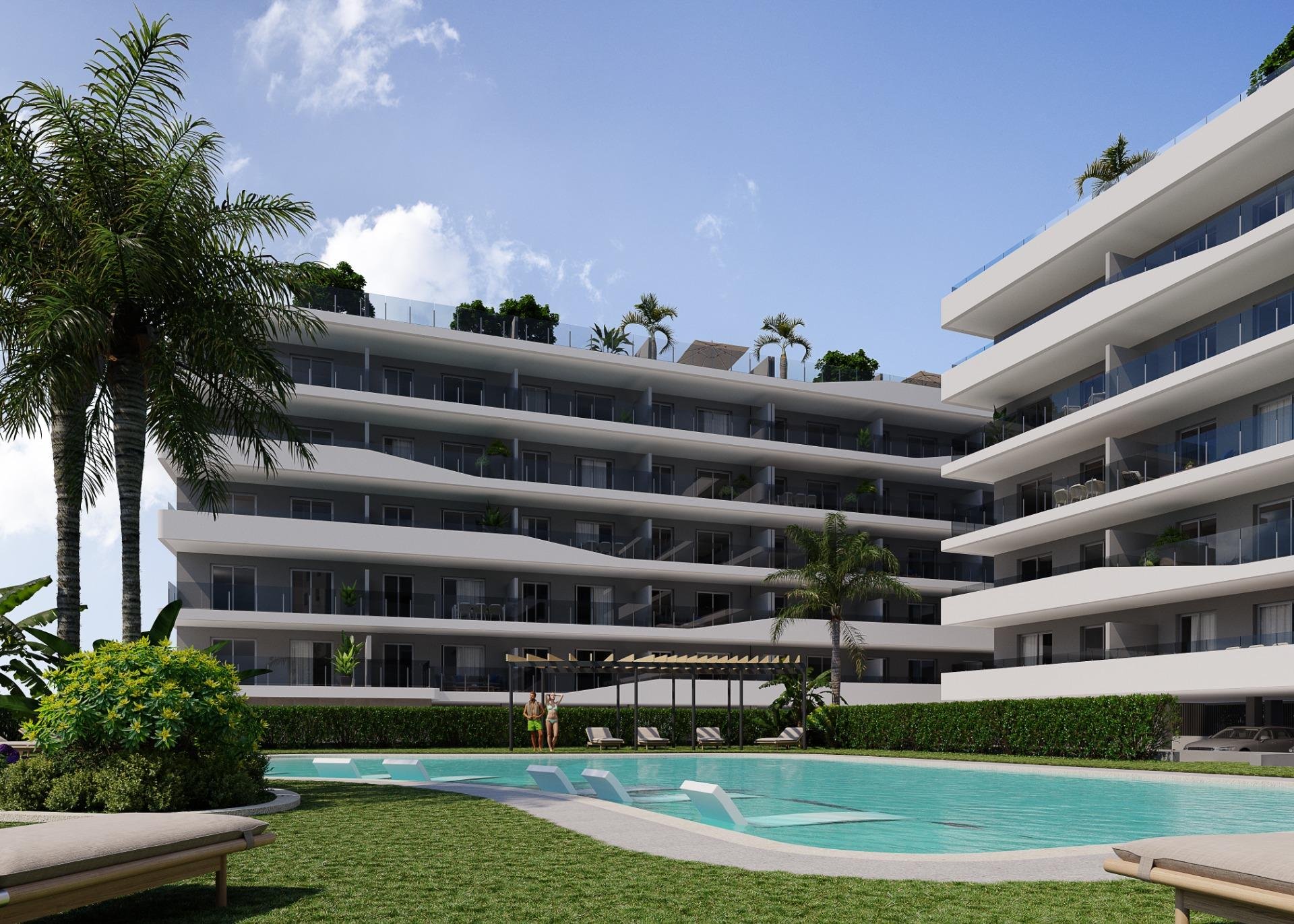 Kattohuoneisto Santa Pola, Alicante, Espanja 3 makuuhuonetta, 80 m2 No. 96636