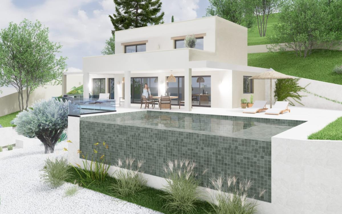 Villa a Javea, Alicante, Spagna 4 camere da letto, 329 mq. N° 149016