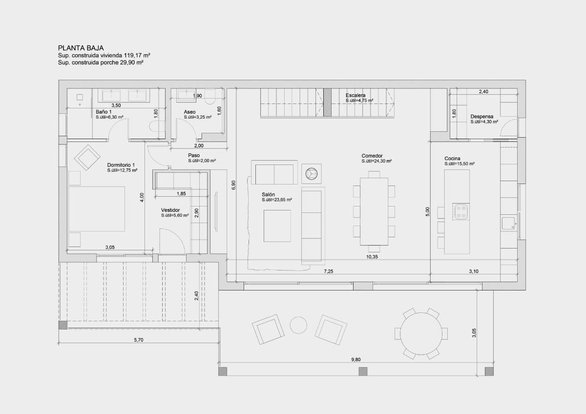 Villa a Javea, Alicante, Spagna 4 camere da letto, 329 mq. N° 149016