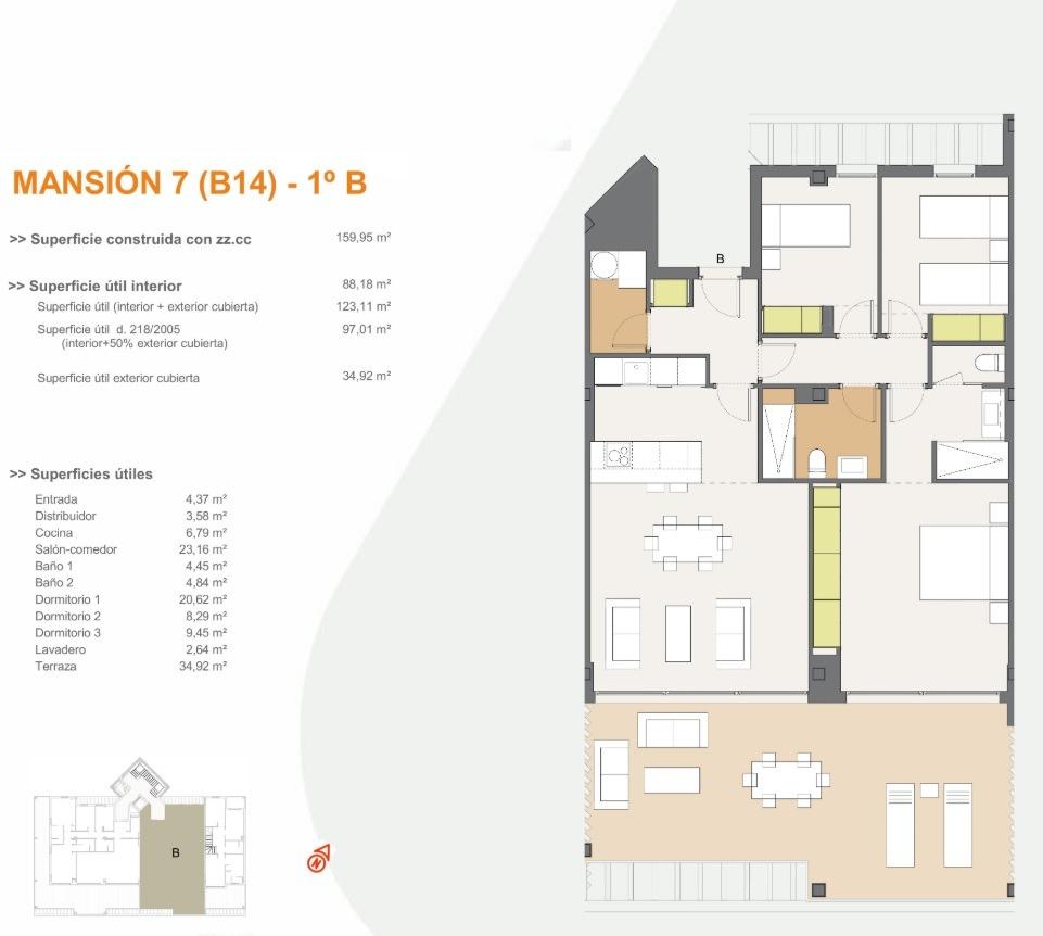Apartamento en San Roque, Cádiz, España 3 dormitorios, 123 m2 No. 151745