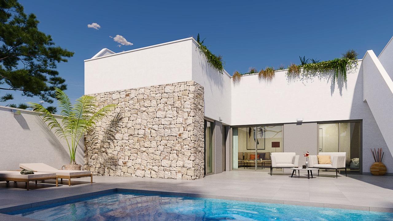 Villa en Pilar de la Horadada, Alicante, España 2 dormitorios, 71 m2 No. 151750
