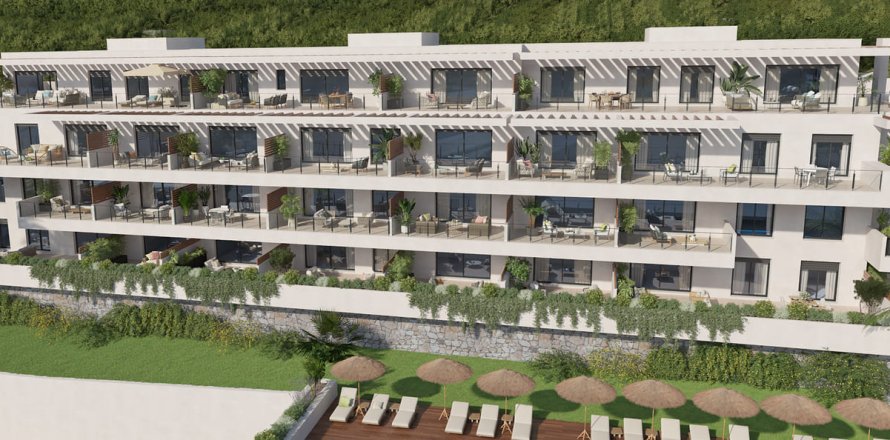 Bungalow w Mijas, Malaga, Hiszpania 3 sypialnie, 107 mkw. nr 136115