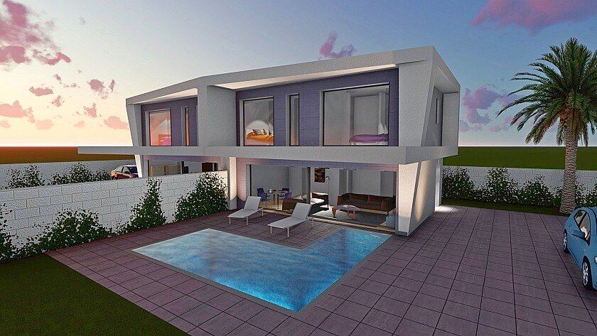 Villa Gran Alacant, Alicante, Spānijā 3 istabas, 99 m2 Nr. 103703