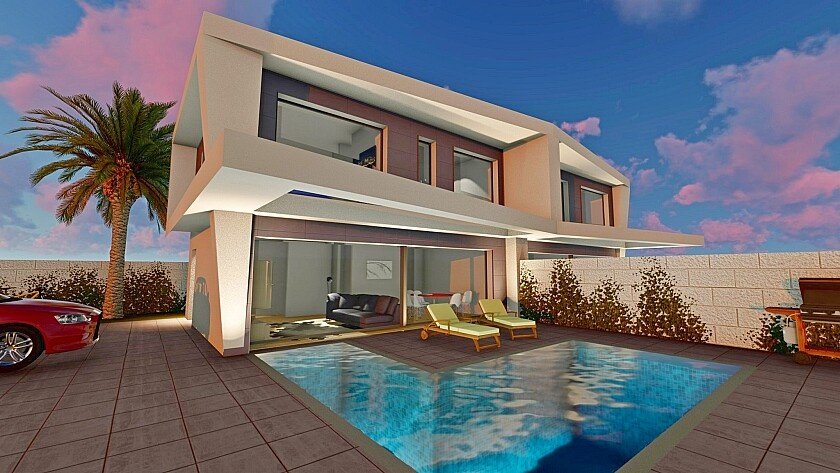 Villa Gran Alacant, Alicante, Spānijā 3 istabas, 99 m2 Nr. 103703