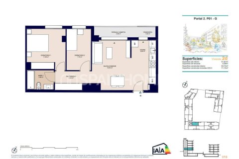 Apartment for sale in Alicante, Spain 3 bedrooms, 88 sq.m. No. 177922 - photo 11