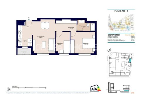 Apartment for sale in Alicante, Spain 3 bedrooms, 88 sq.m. No. 177922 - photo 12