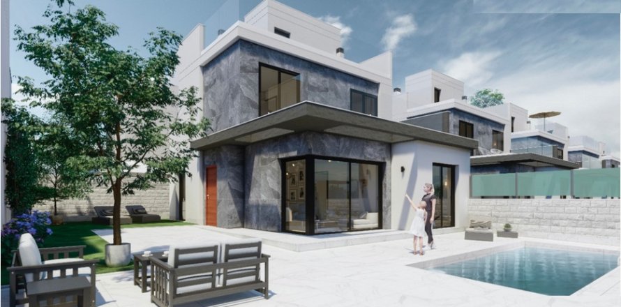 Villa in Pilar de la Horadada, Alicante, Spain 3 bedrooms, 181 sq.m. No. 145949