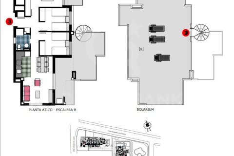 Продажа пентхауса в Дения, Аликанте, Испания 2 спальни, 61м2 №158849 - фото 3