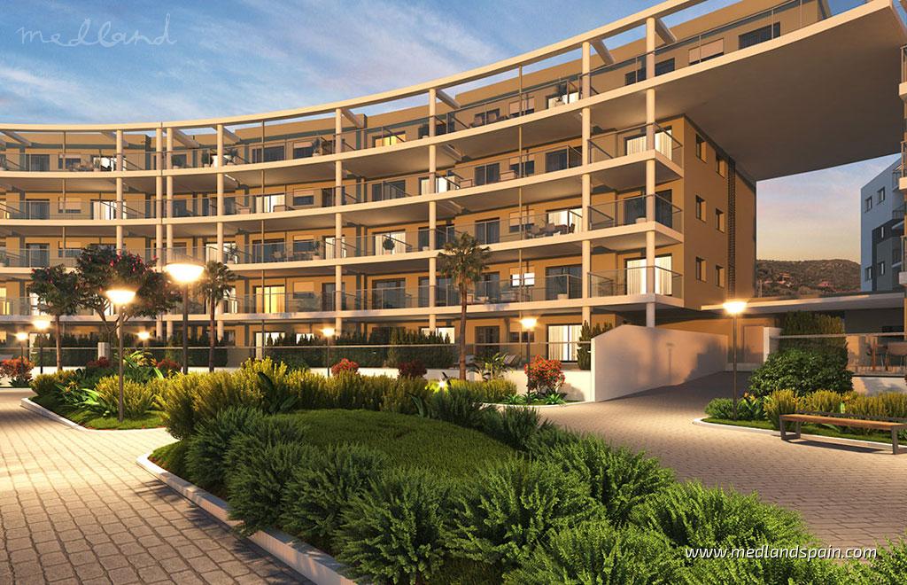 Apartment in Manilva, Malaga, Spain 3 bedrooms, 118 sq.m. No. 53978