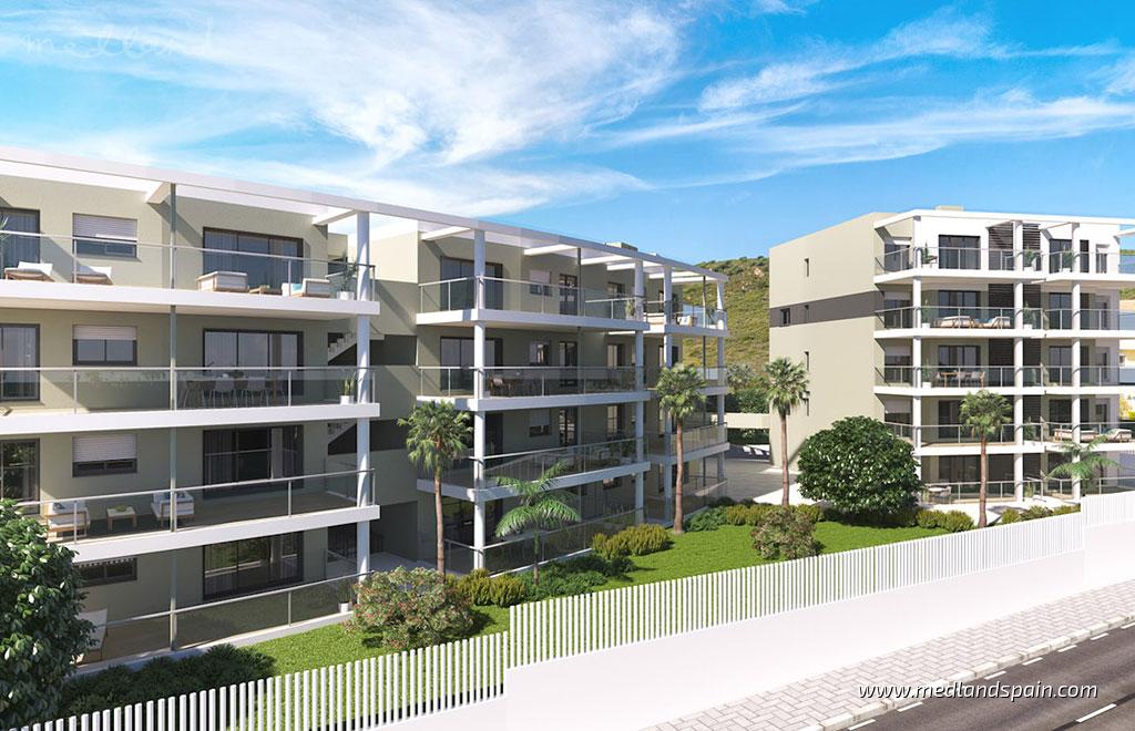 Apartment in Manilva, Malaga, Spain 3 bedrooms, 118 sq.m. No. 53978