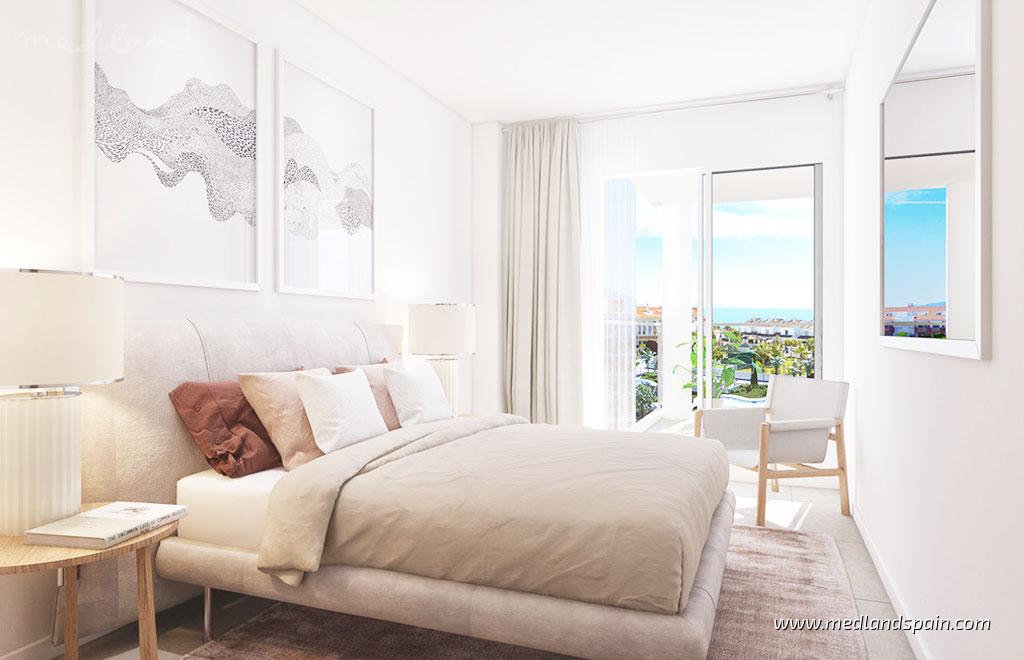 Apartment in Manilva, Malaga, Spain 3 bedrooms, 118 sq.m. No. 53978