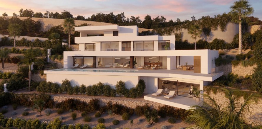 Huvila Benissa, Alicante, Espanja 4 makuuhuonetta, 1030 m2 No. 191044