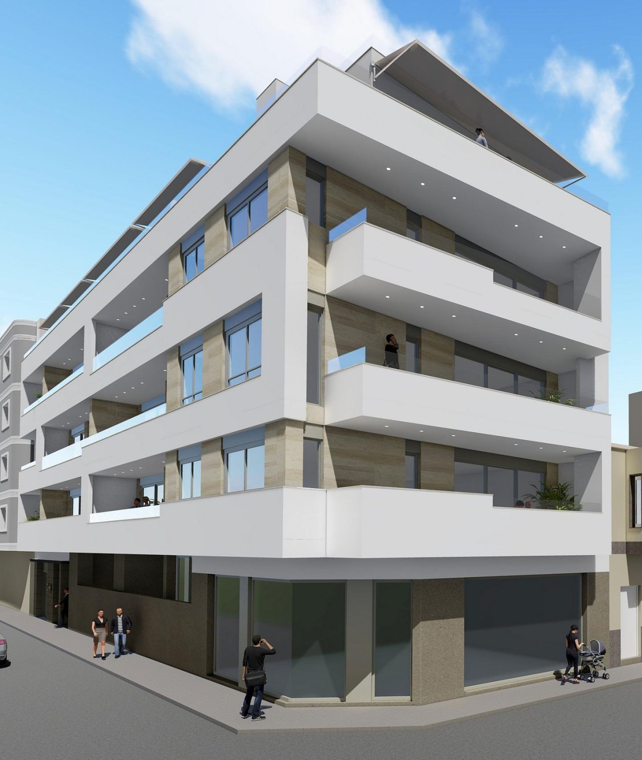 Квартира в Торревьеха, Аликанте, Испания 3 спальни, 122м2 №135091