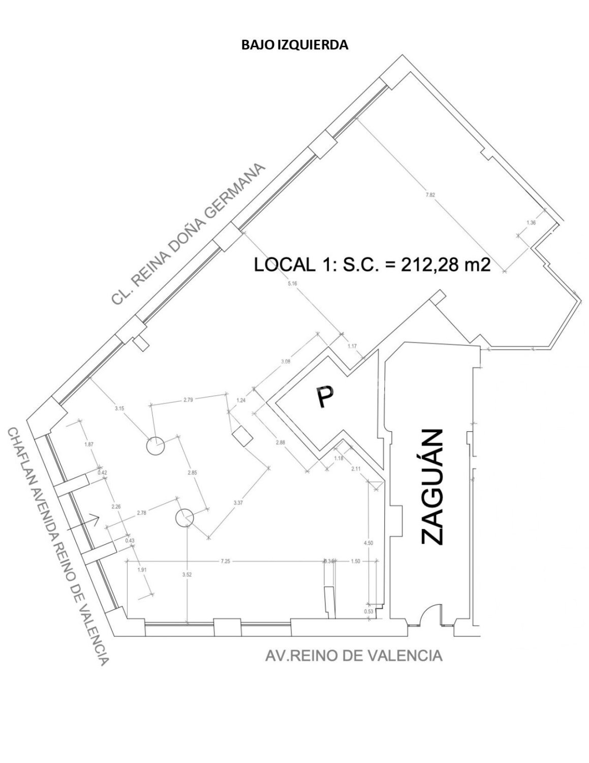 Propiedad comercial en Valencia, València, España 212 m2 No. 178503