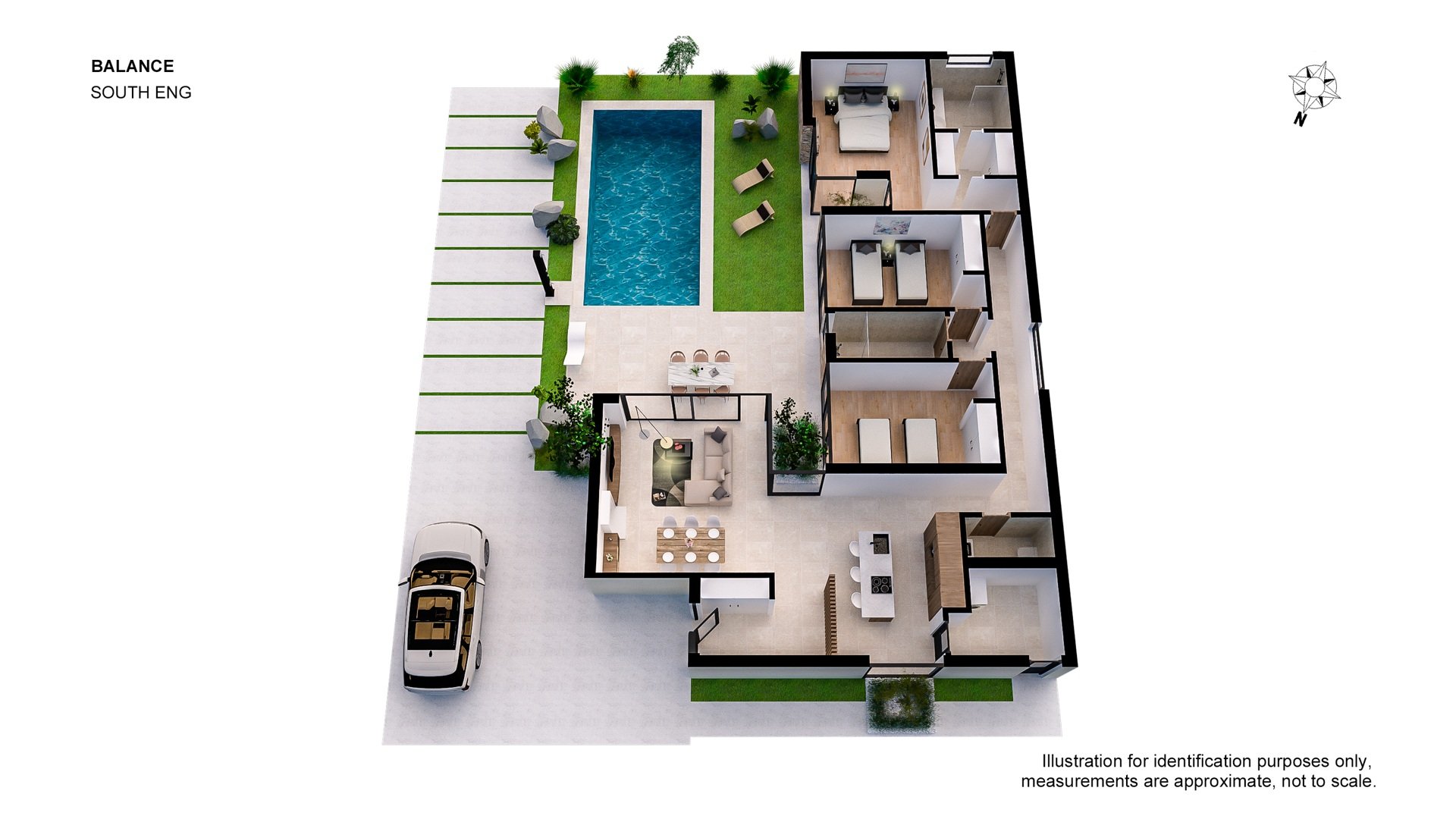 Villa Murcia, Spānijā 3 istabas, 128.3 m2 Nr. 73181