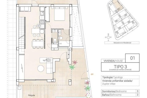 Willa w Hondon De Las Nieves, Alicante, Hiszpania 3 sypialnie, 230 mkw. nr 142438 – zdjęcie 9