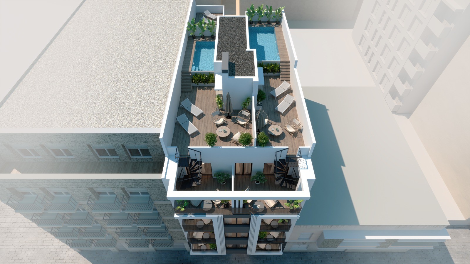 Wohnung in Torrevieja, Alicante, Spanien 1 Schlafzimmer, 61 m2 Nr. 146882