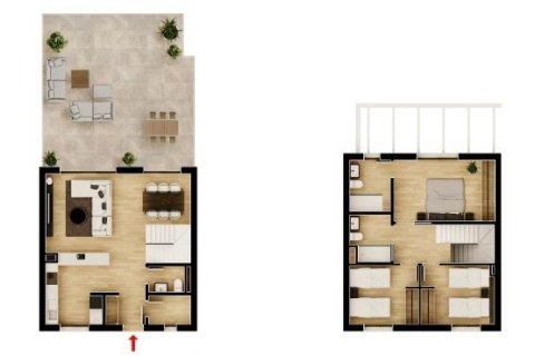 Продажа квартиры в Монфорте-дель-Сид, Аликанте, Испания 2 спальни, 81.38м2 №165773 - фото 29