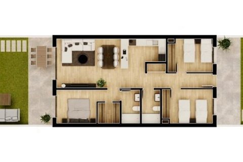 Продажа квартиры в Монфорте-дель-Сид, Аликанте, Испания 2 спальни, 81.38м2 №165773 - фото 28