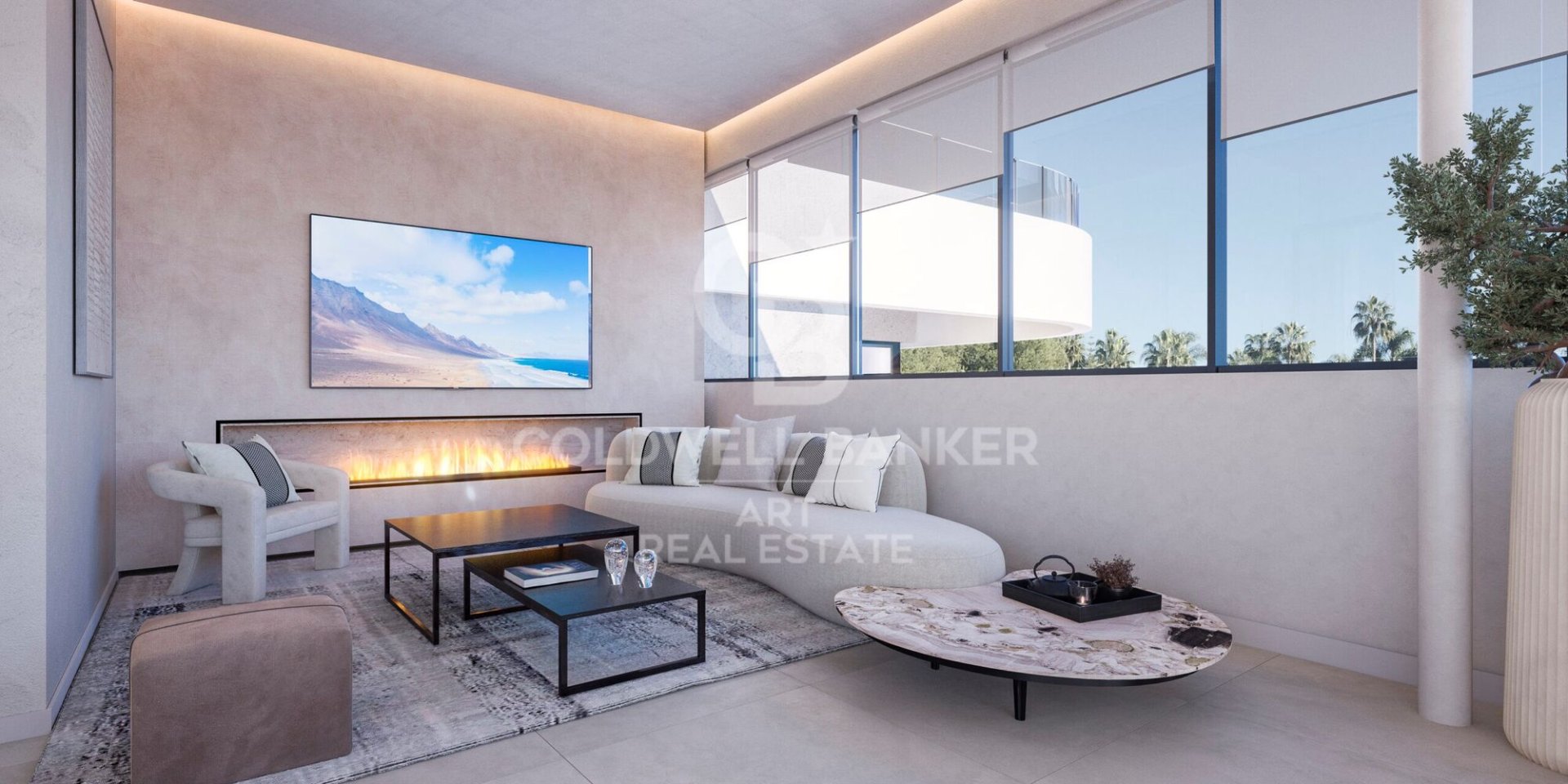 Lägenhet i Marbella, Malaga, Spanien 2 sovrum, 105 kvm. Nr. 159646
