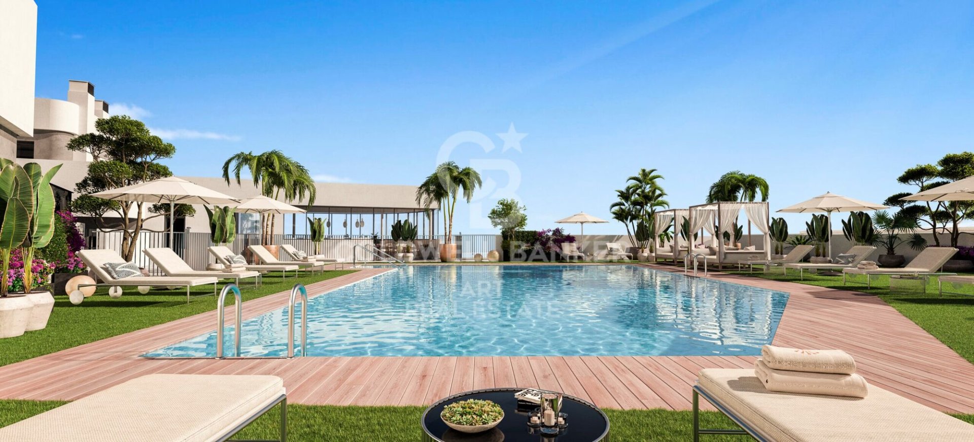 Lägenhet i Marbella, Malaga, Spanien 2 sovrum, 105 kvm. Nr. 159646