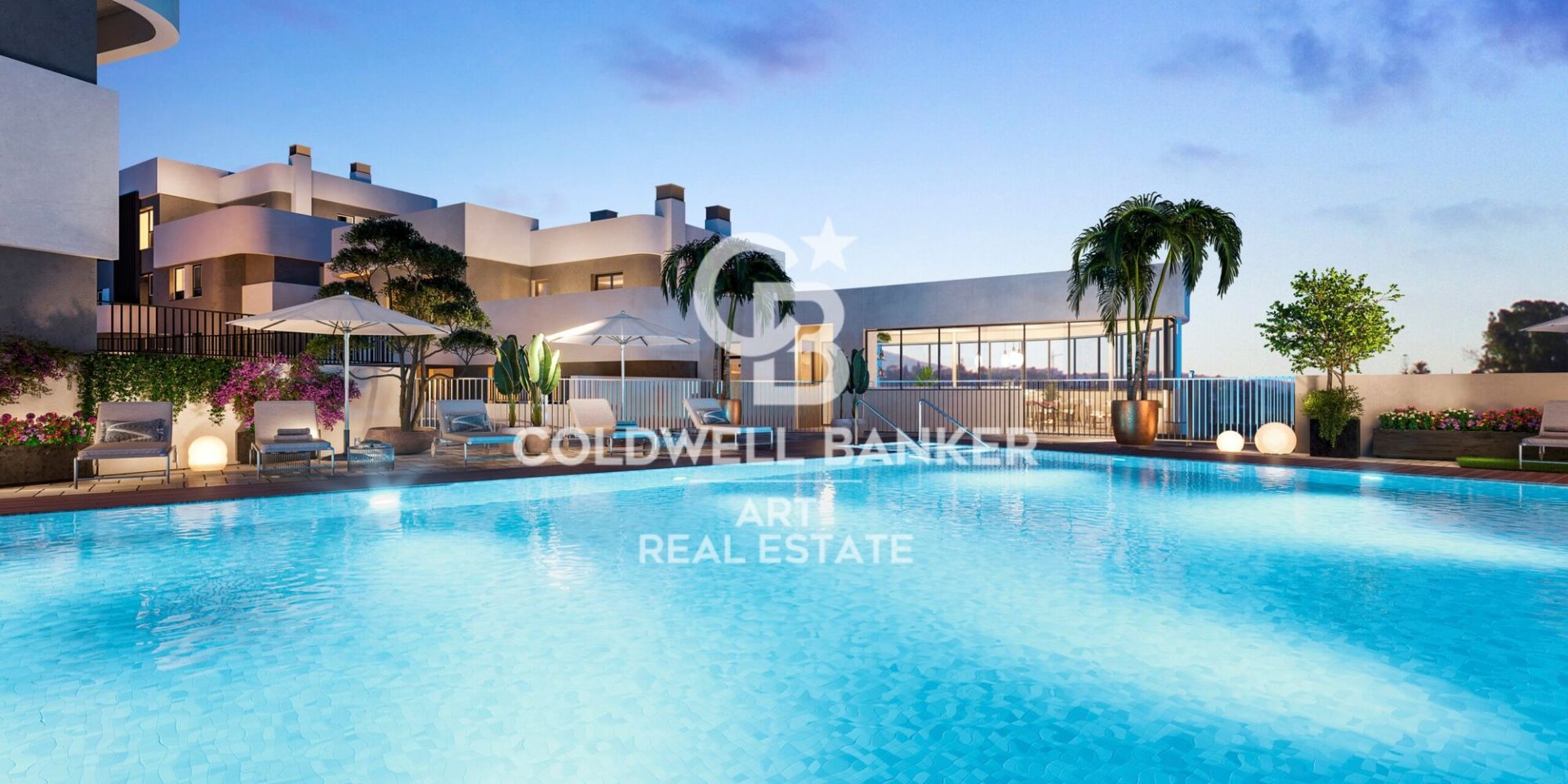 Lägenhet i Marbella, Malaga, Spanien 2 sovrum, 105 kvm. Nr. 159646
