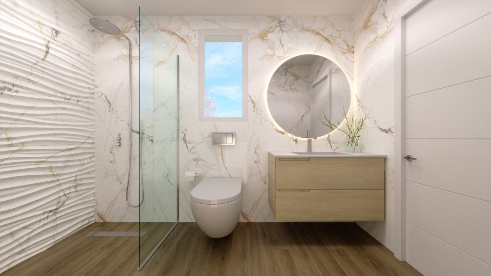 Apartamento en Living Estepona, Alicante, España 2 dormitorios, 82.61 m2 No. 147086