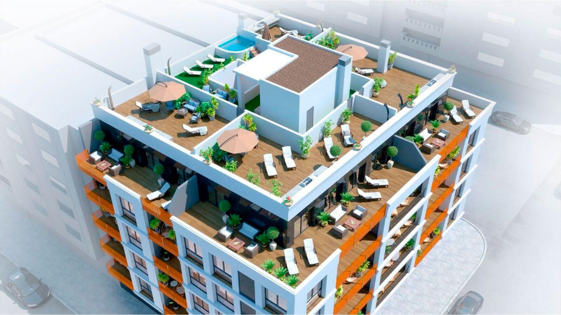 Huoneisto Living Estepona, Torrevieja, Alicante, Espanja 1 makuuhuone, 90.77 m2 No. 147119
