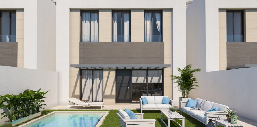 Villa en Águilas, Murcia, España 4 dormitorios, 117 m2 No. 136245