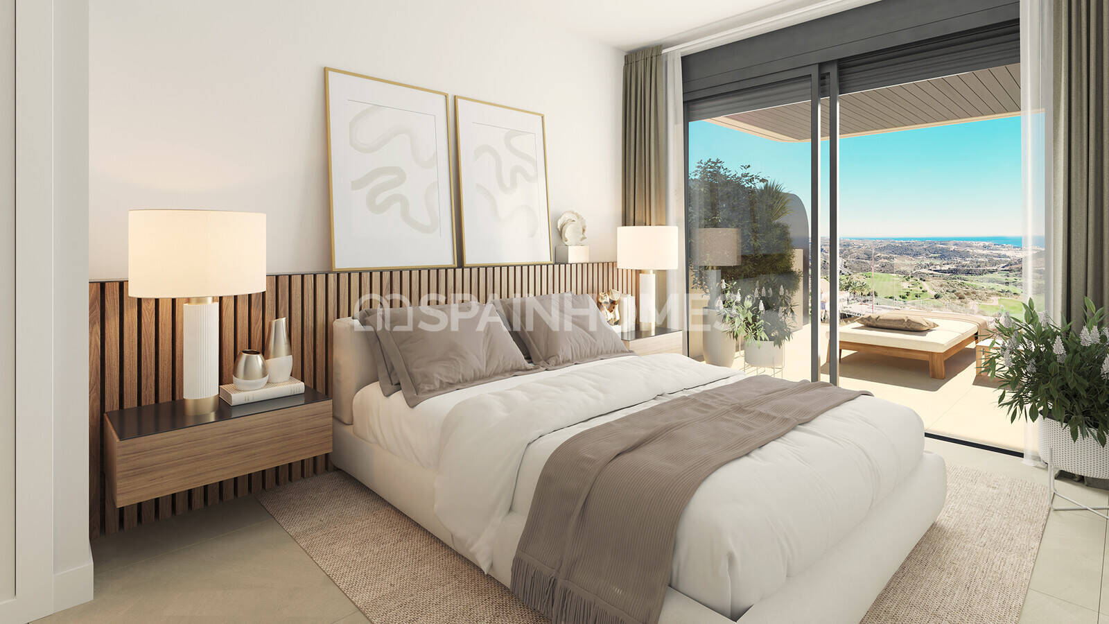Penthouse à Mijas, Malaga, Espagne 2 chambres, 73 m2 No. 66115