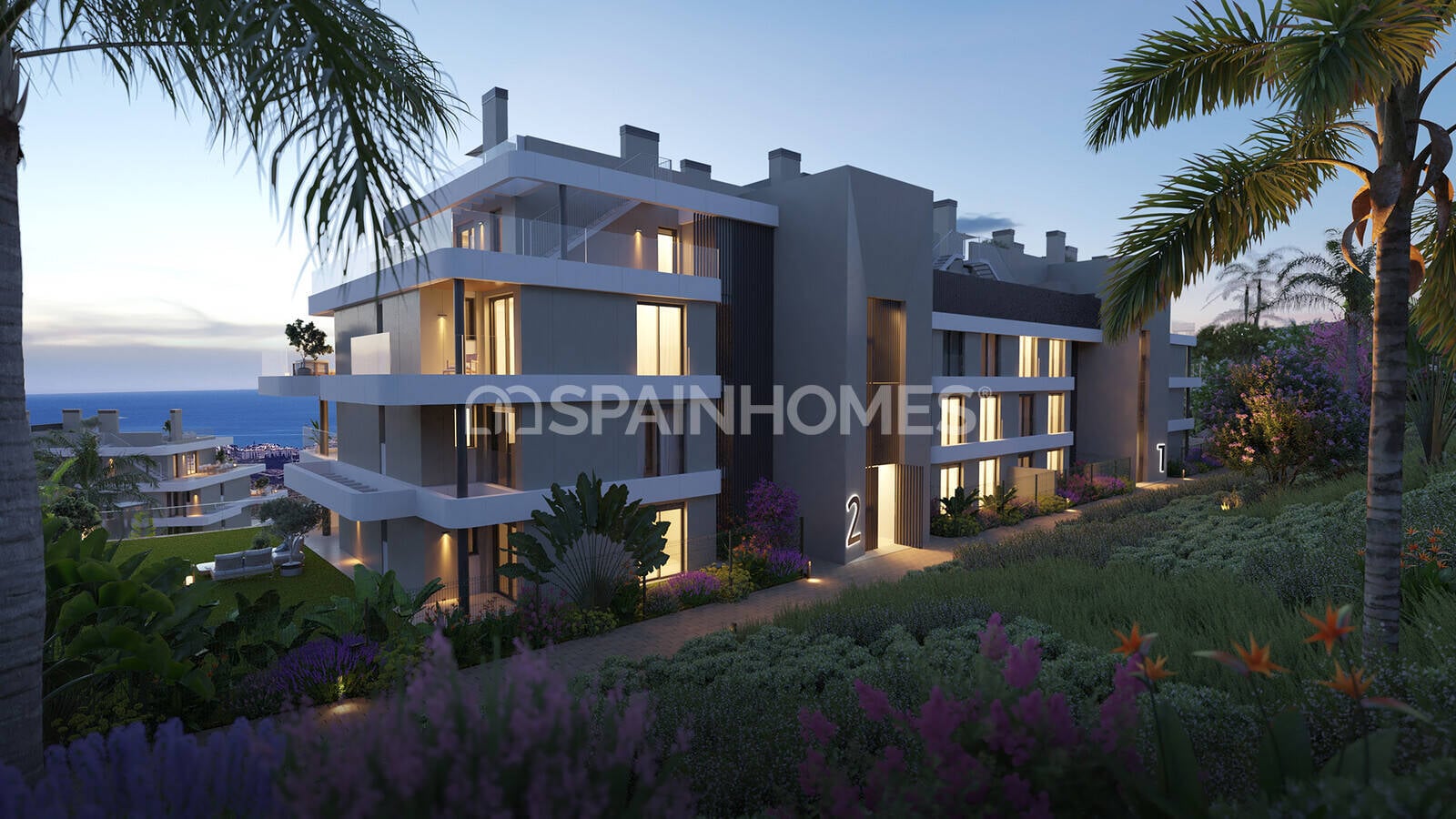 Penthouse à Mijas, Malaga, Espagne 2 chambres, 73 m2 No. 66115