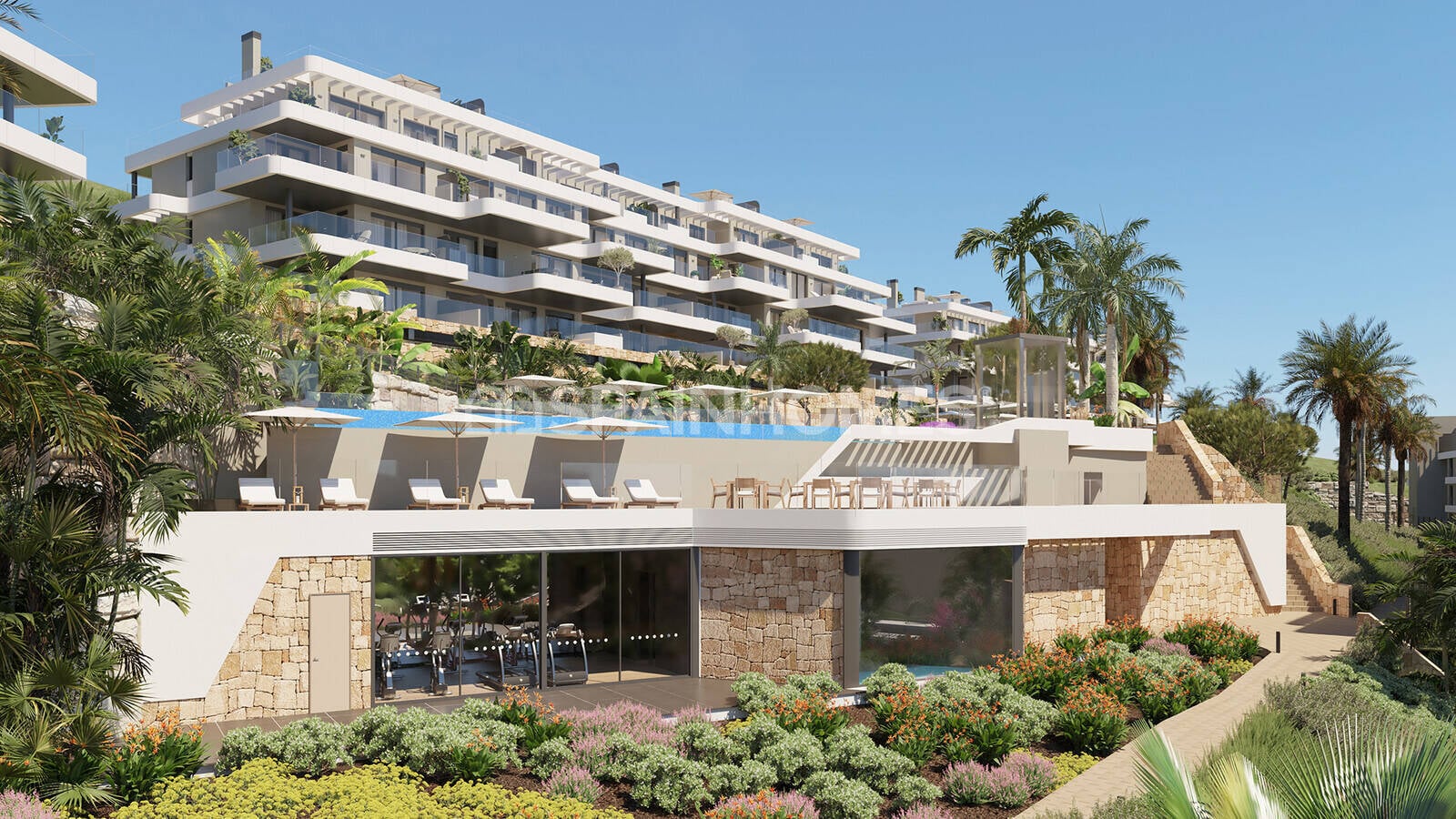 Penthouse à Mijas, Malaga, Espagne 2 chambres, 73 m2 No. 66115
