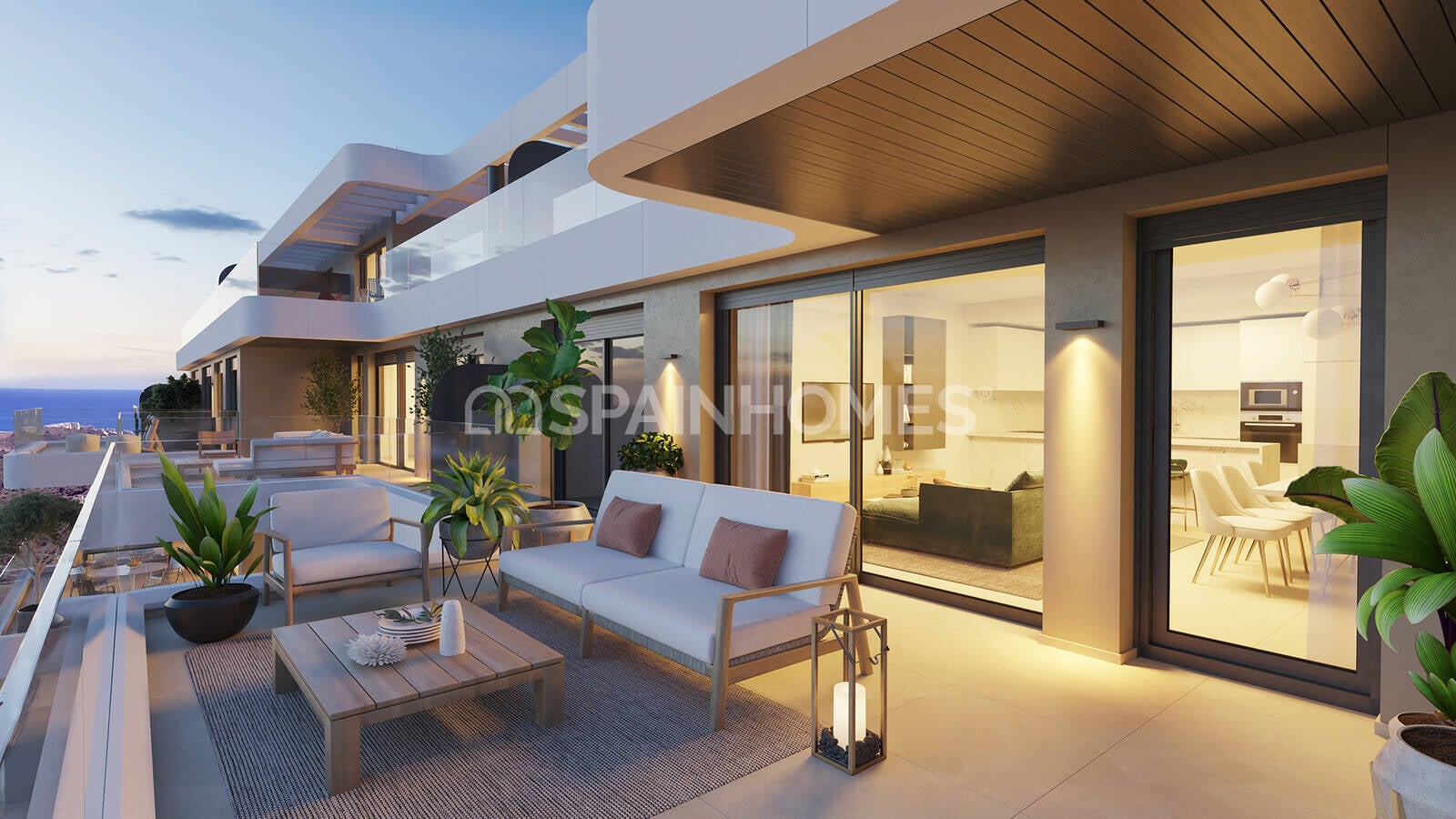 Penthouse à Mijas, Malaga, Espagne 2 chambres, 73 m2 No. 66115