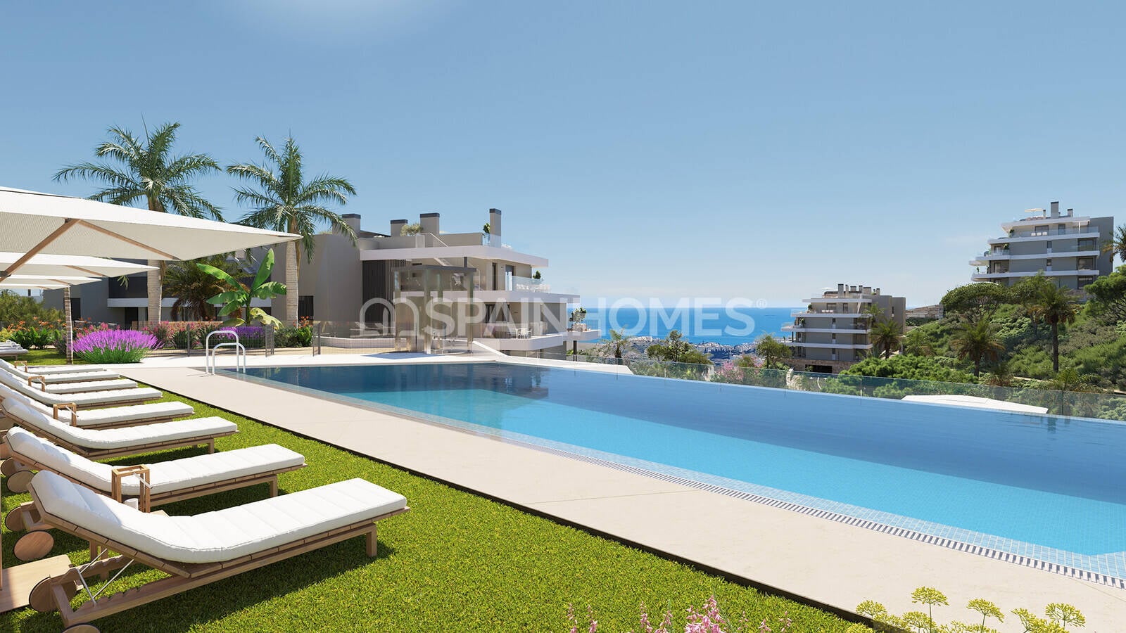 Penthouse à Mijas, Malaga, Espagne 2 chambres, 73 m2 No. 66115