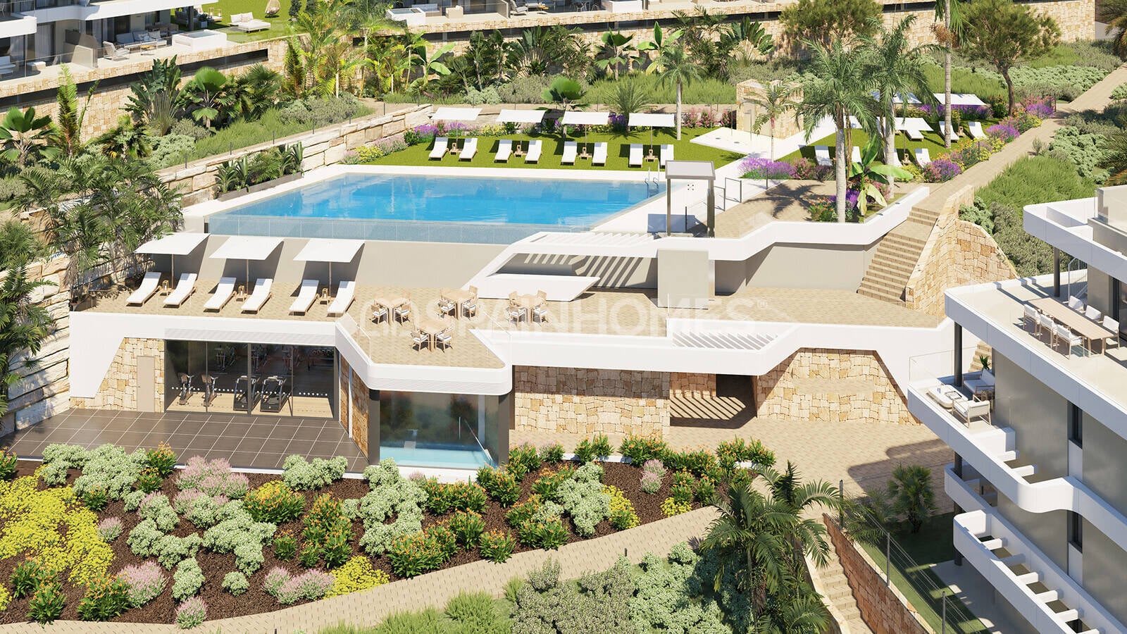 Penthouse à Mijas, Malaga, Espagne 2 chambres, 73 m2 No. 66115