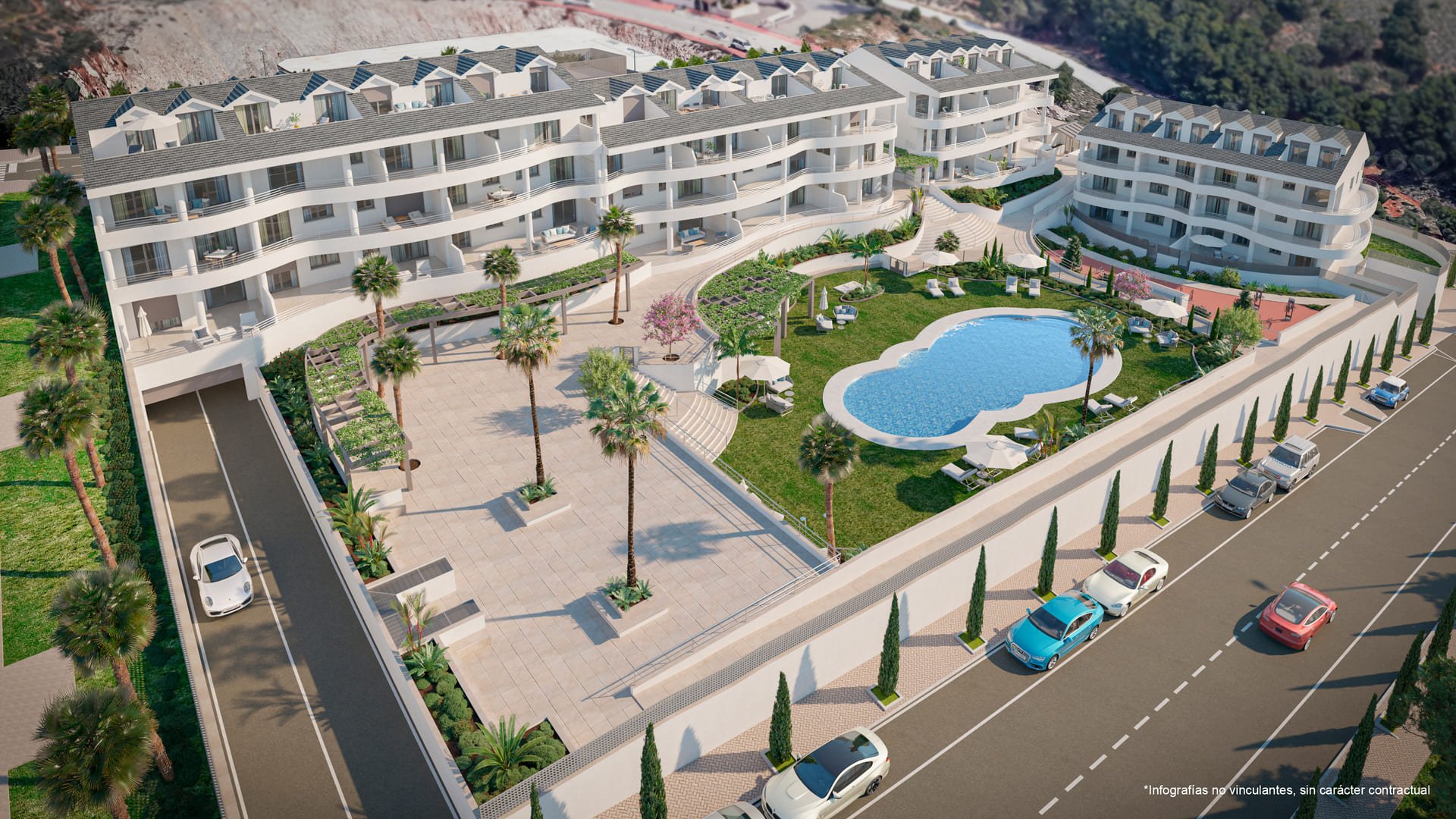 Huoneisto Benalmadena, Malaga, Espanja 3 makuuhuonetta, 164 m2 No. 136121