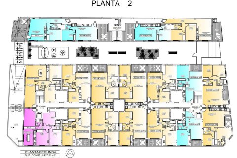 Продажа квартиры в Сан-Мигель-де-Салинас, Аликанте, Испания 3 спальни, 80м2 №154360 - фото 24