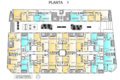 Продажа квартиры в Сан-Мигель-де-Салинас, Аликанте, Испания 3 спальни, 80м2 №154360 - фото 26