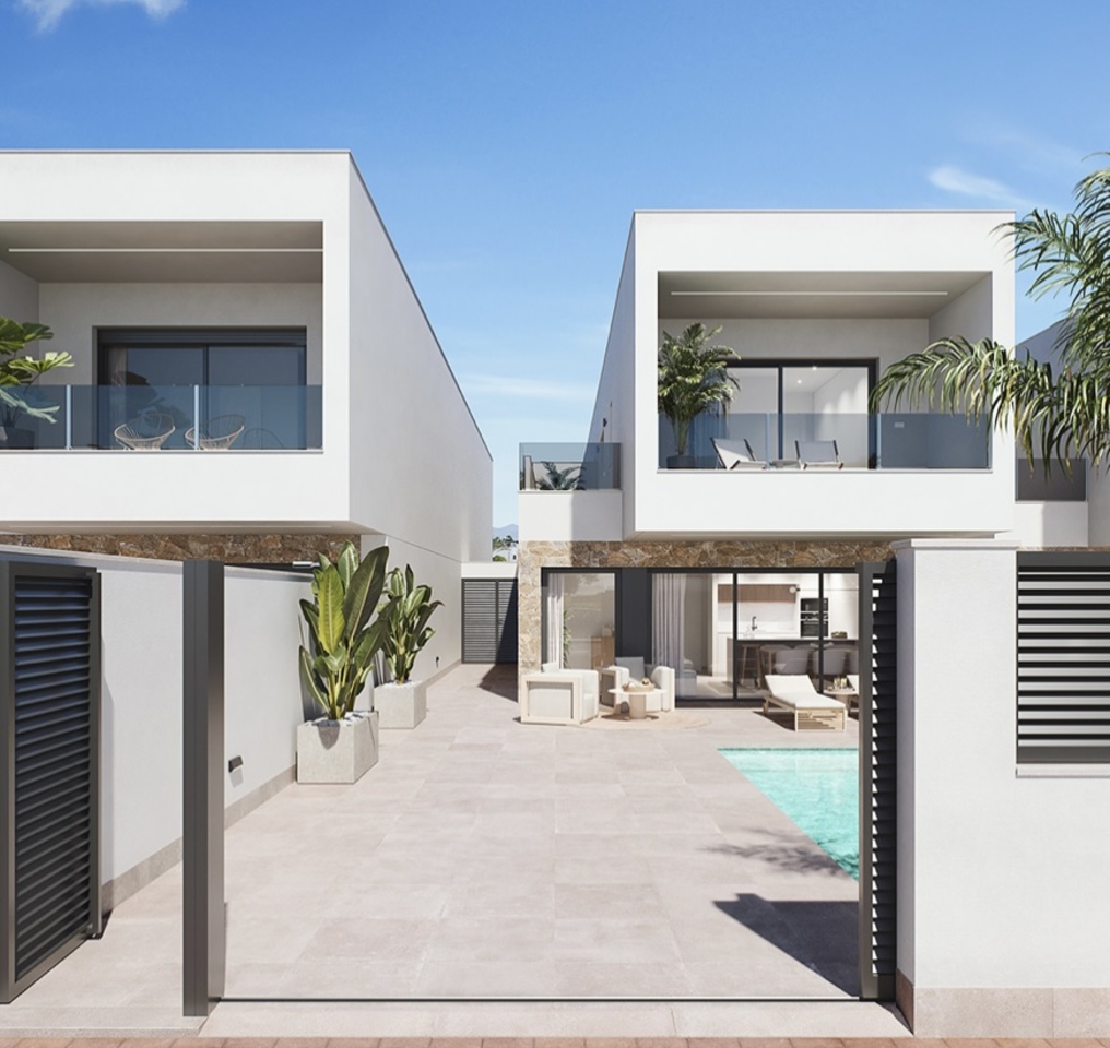 Villa i San Pedro del Pinatar, Murcia, Spanien 3 sovrum, 112 kvm. Nr. 150177