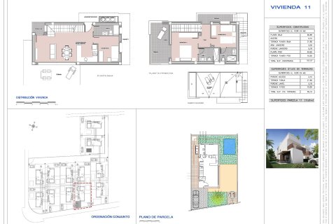 Villa zum Verkauf La Marina, Alicante, Spanien 3 Schlafzimmer, 109 m2 Nr. 114257 - Foto 13